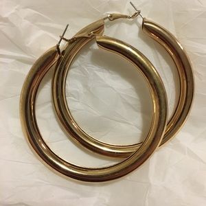 Chunky Gold Hoops